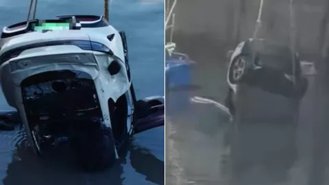 小米SU7平潭东澳坠海事件